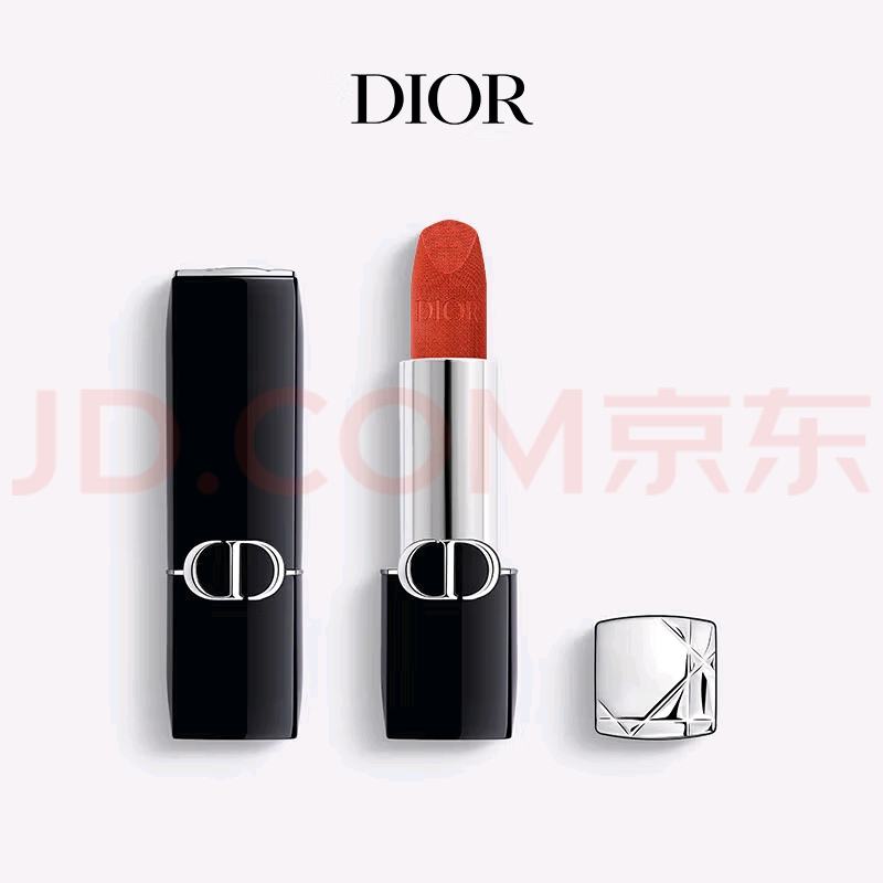 迪奥DIOR烈艳蓝金口红丝绒840哑光唇膏显白3.5g化妆品 生日礼物送女友