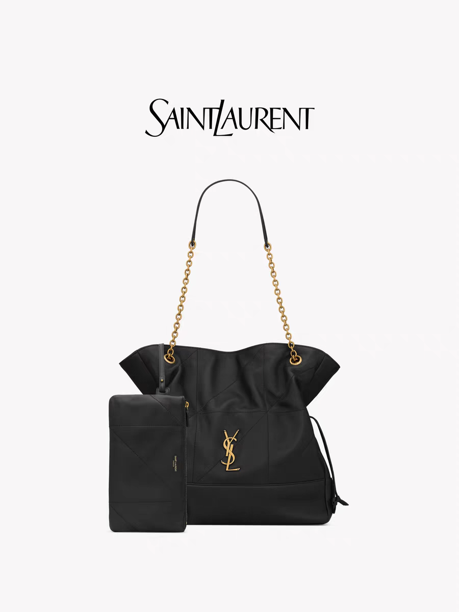 YSL/圣罗兰女士JAMIE SHOPPING 羊皮革托特包ysl包