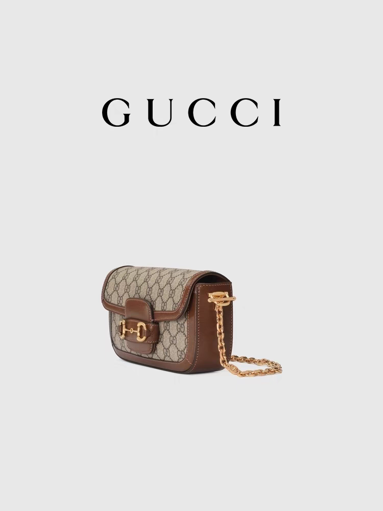 GUCCI古驰Gucci Horsebit 1955系列小号肩背包